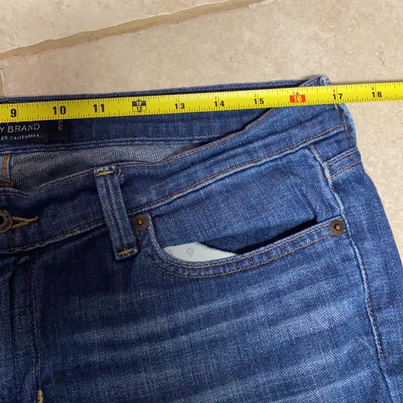 Lucky Brand Sweet Crop Jeans Size 10 length 30inch - Picture 9 of 10
